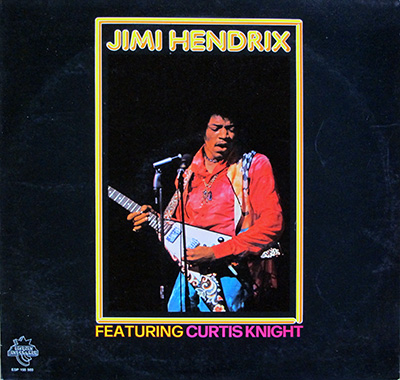 JIMI HENDRIX Feat. Curtis Knight - Dawn of Jimi Hendrix album front cover vinyl record